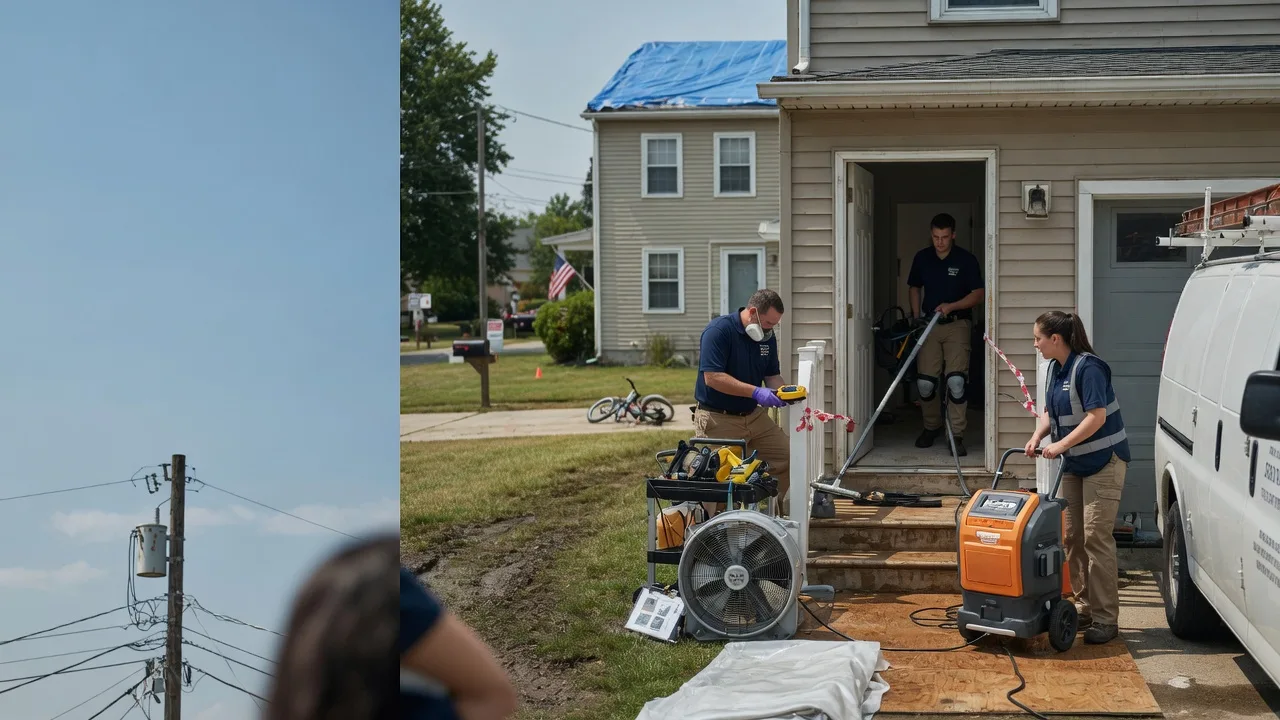 Water Damage Repair in North Yarmouth, ME near me
